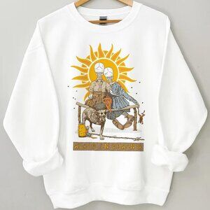 Alice In Chains Band Rock Sweatshirt, Graphic Retro Alice In Chains shirt white